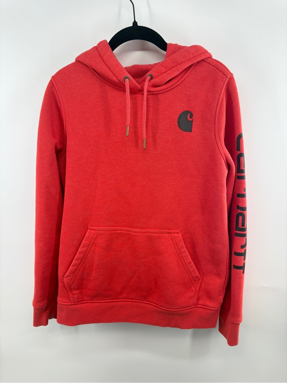 Carhartt Relaxed Fit Fleece Pullover Outdoor Women’s Hoodie Currant Heather